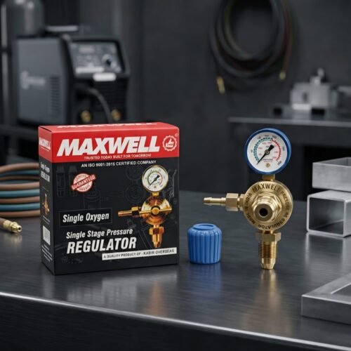 Oxygen Gas Regulator Single Meter | MAXWELL