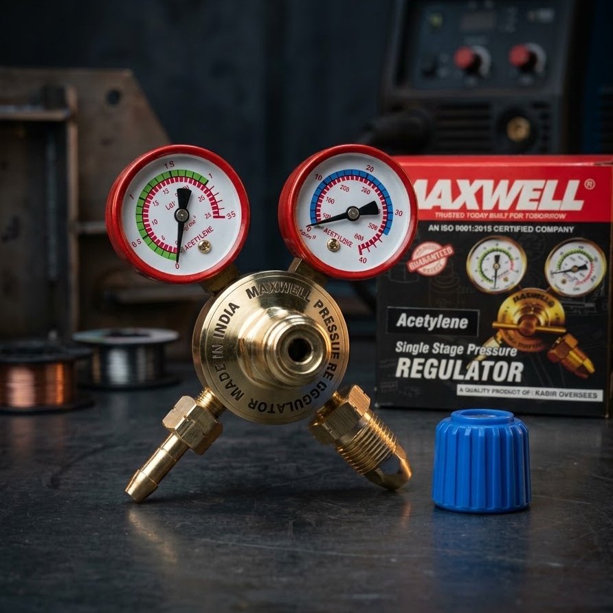 Acetylene Gas Regulator for Gas Cutting | MAXWELL