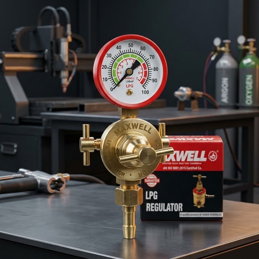 LPG Regulator Single Gauge | MAXWELL